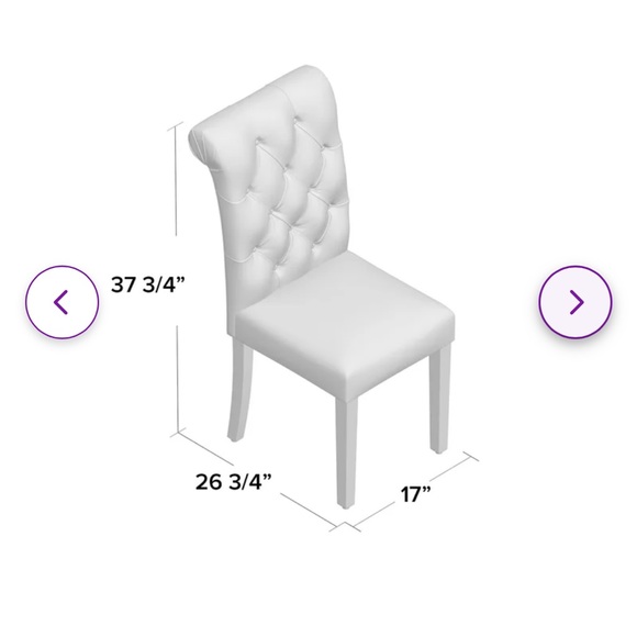 Hello, I am selling four stunning ( BRAND NEW) dinning kitchen chair sets -2020 - Picture 4 of 6